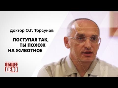 Поступая так, ты похож на животное… О.Г. Торсунов