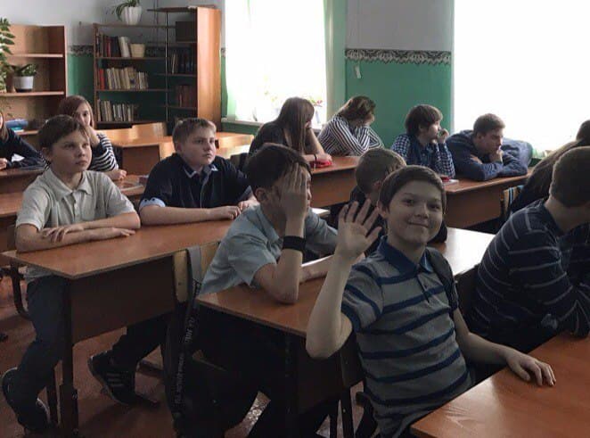 Общее дело в школе №1 города Топки Кемеровской области
