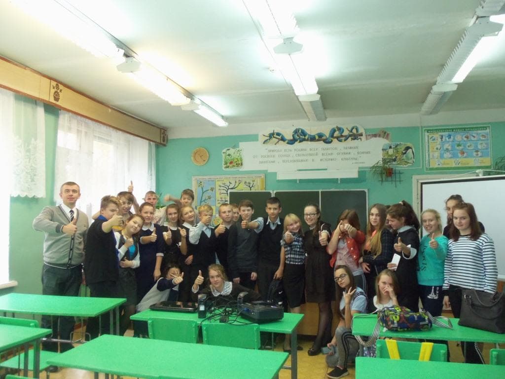 Общее дело в школе №9 города Великий Устюг Вологодской области