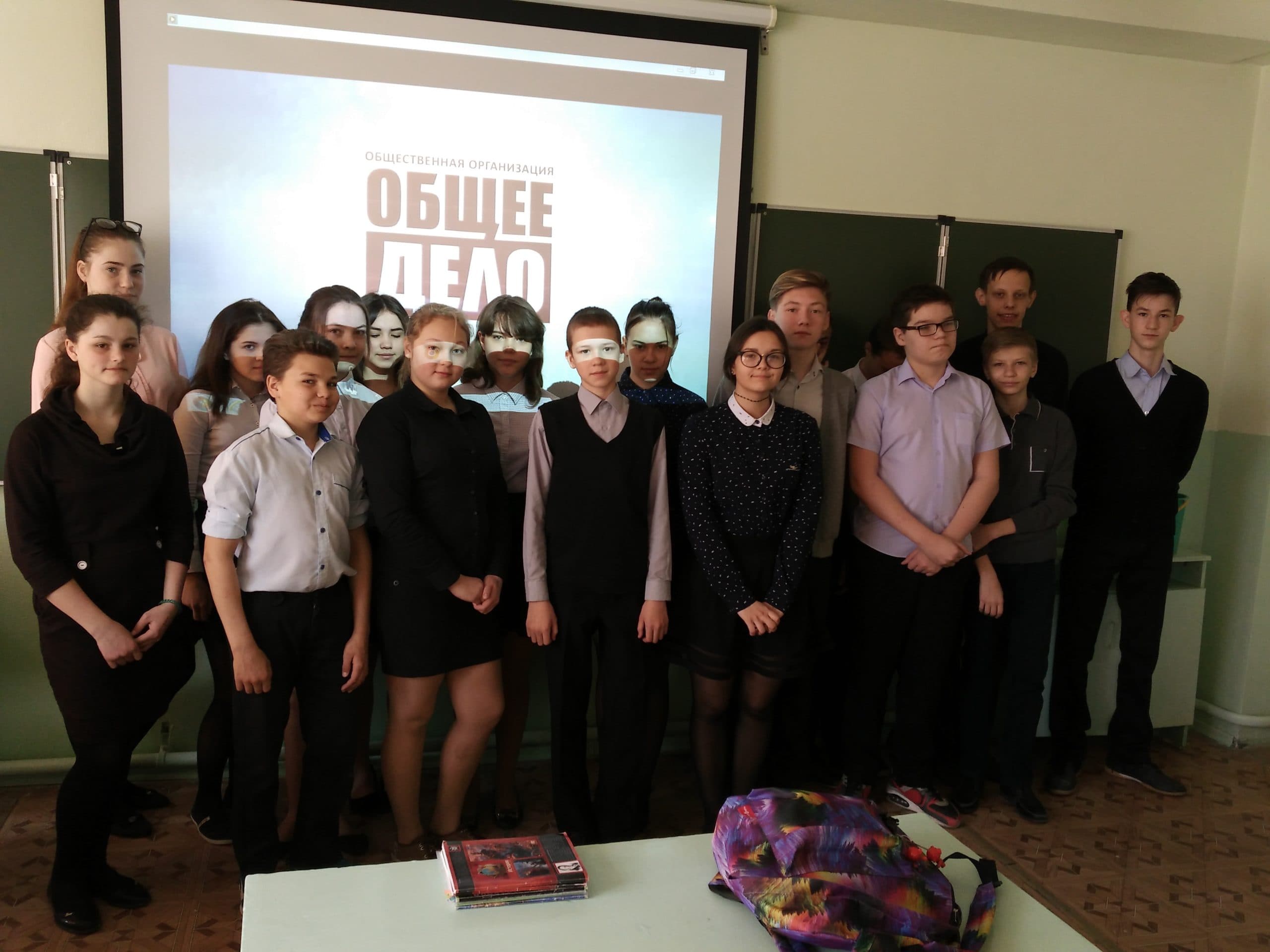 Общее дело в школе р.п. Новая Майна Ульяновской области