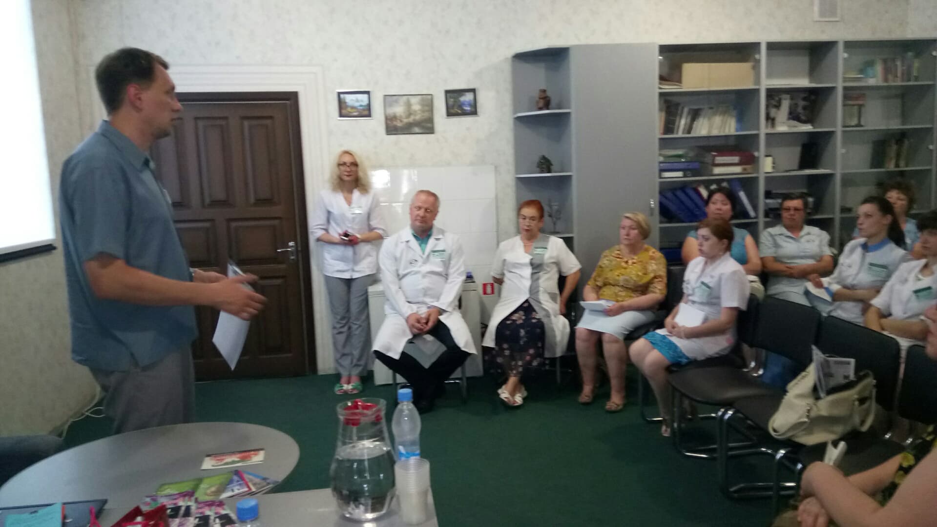 Медицинские работники г. Горловки ДНР знакомятся с ОО «Общее дело».