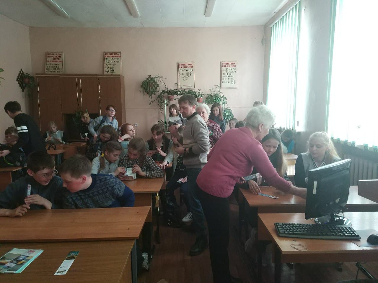Активисты ОО «Общее дело» провели занятия в общеобразовательной школе № 10 города Кинешма
